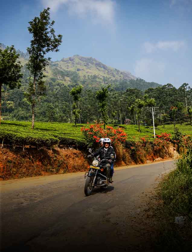 A Motorcycle ride through India's best Tea plantation Gardens I Curvy roads of Kerala I Tourist destinations in Kerala