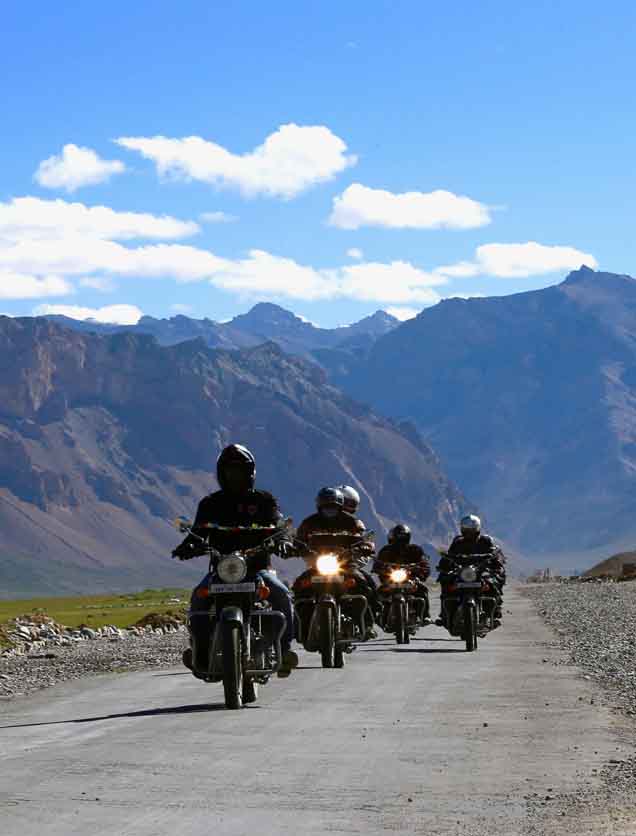 A Motorcycle Holiday Trip to Leh & Ladakh on Royal Enfield I A Biker on Royal Enfield in the Cold desert of Leh & Ladakh