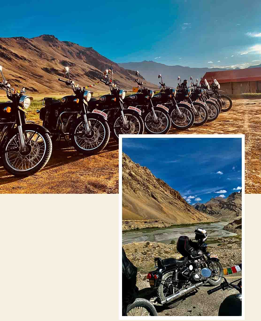 Motorcycle Adventure in the Himalaya with @IndianRides