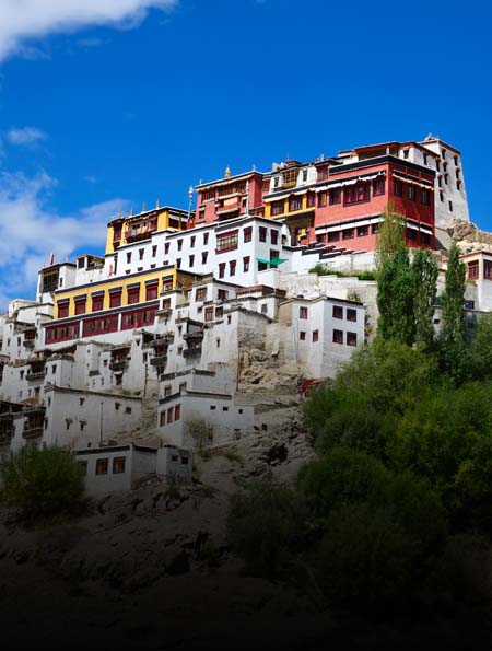 Visit Thiksey Gompa or Thikse Monastery I Discover Leh & Ladakh on Motorcycle with a Trip to the Trans- Himalayas