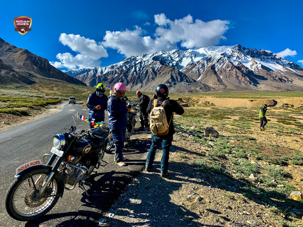 A Road trip to Ladakh on a motorcycle, fully guided package, 2023 I Bikers on the road Manali- Ladakh highway
