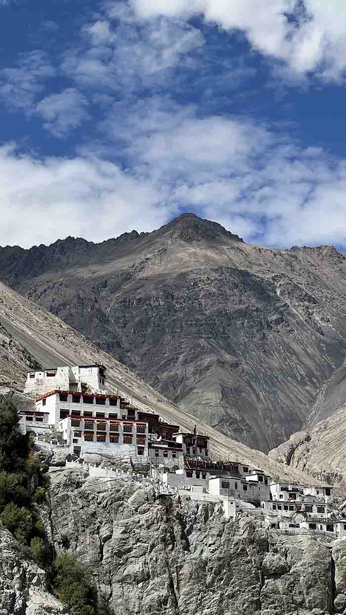 Diskit Monastery or Diskit Gompa, best place to visit in Leh on Bike I Leh to Turtuk: A road trip to Ladakh on a motorcycle
