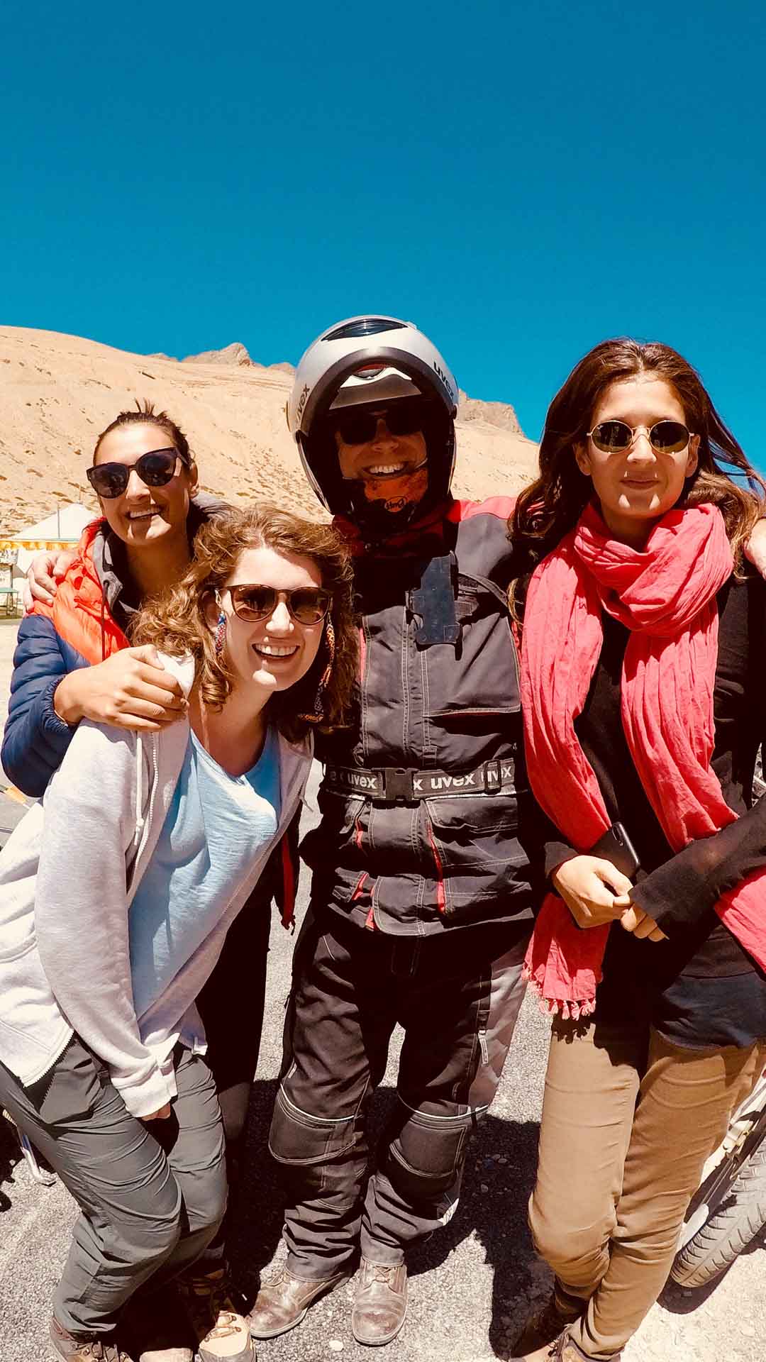 Meet your travel buddies on a motorcycle adventure tour to the Himalayas I Motorcycle journey to Indian Himalayas Tour, 2023