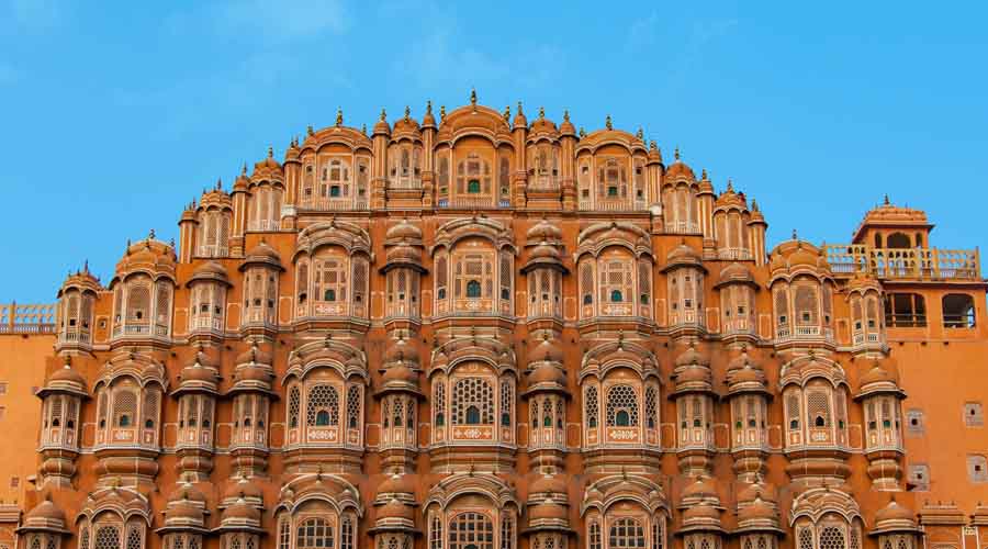 The Hawa Mahal of Jaipur, Rajasthan I A palace of winds I UNESCO Heritage sites of India on Royal Enfield Tour I Moto travel